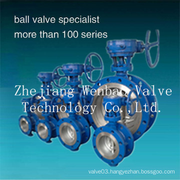 Flanged Gear Operated Butterfly Valve